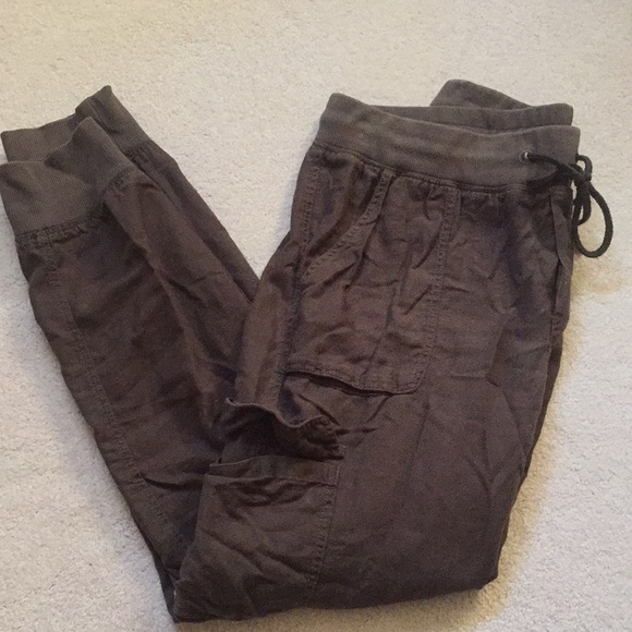 Olive Utility Pants - Picture 1 of 3